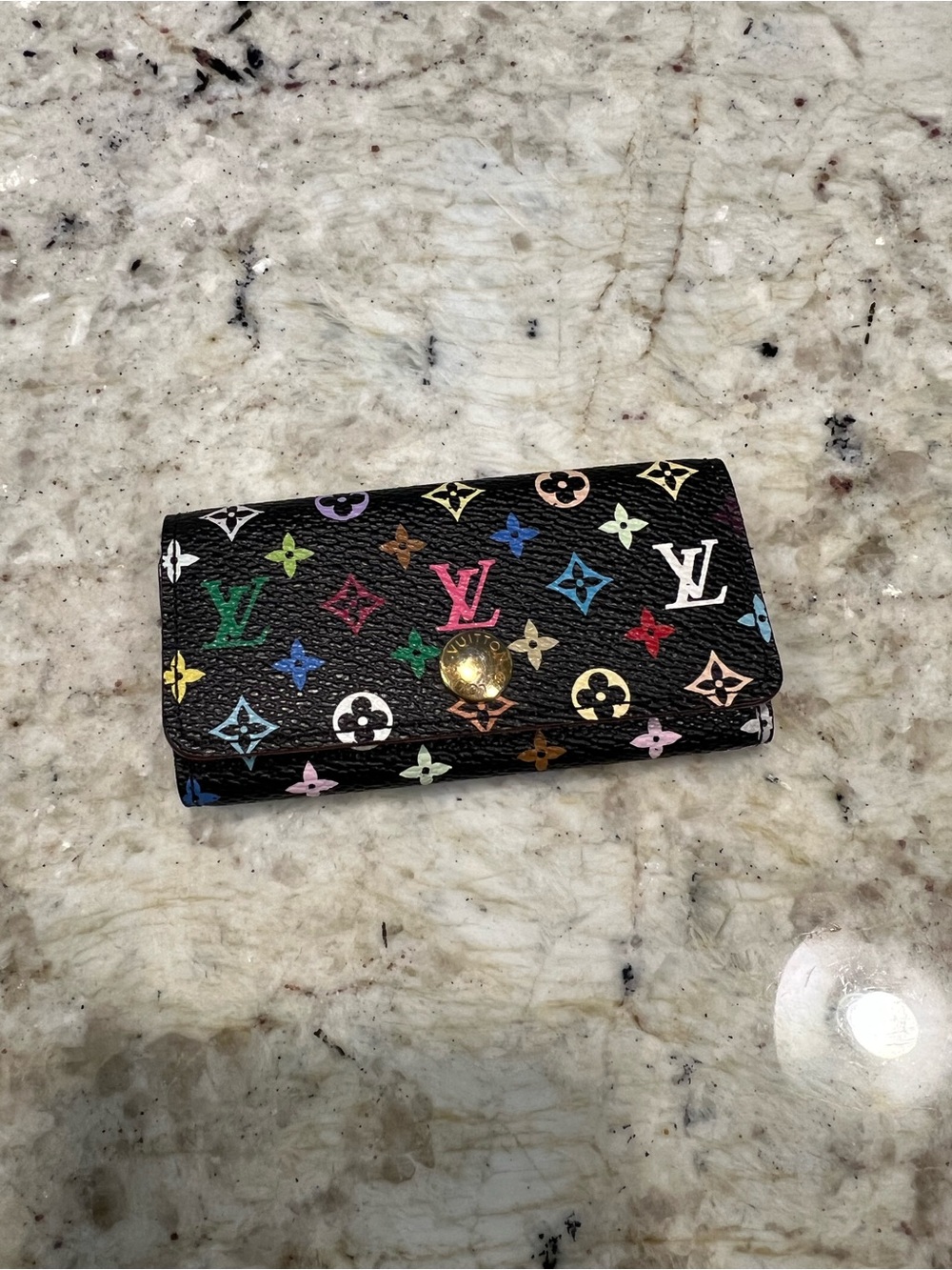 Louis Vuitton Murakami 4 Key holder - great condition